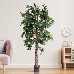 Artificial Ficus Silk Tree 5 Feet
