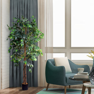 Artificial Ficus Silk Tree 5 Feet