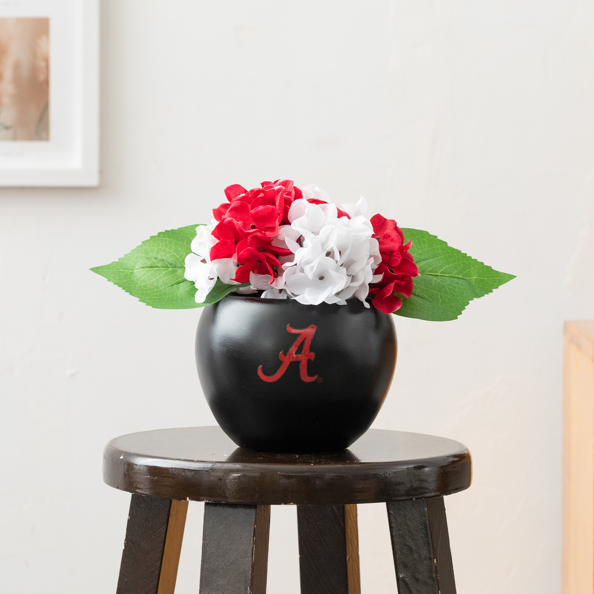 Alabama Crimson Tide Faux Hydrangea