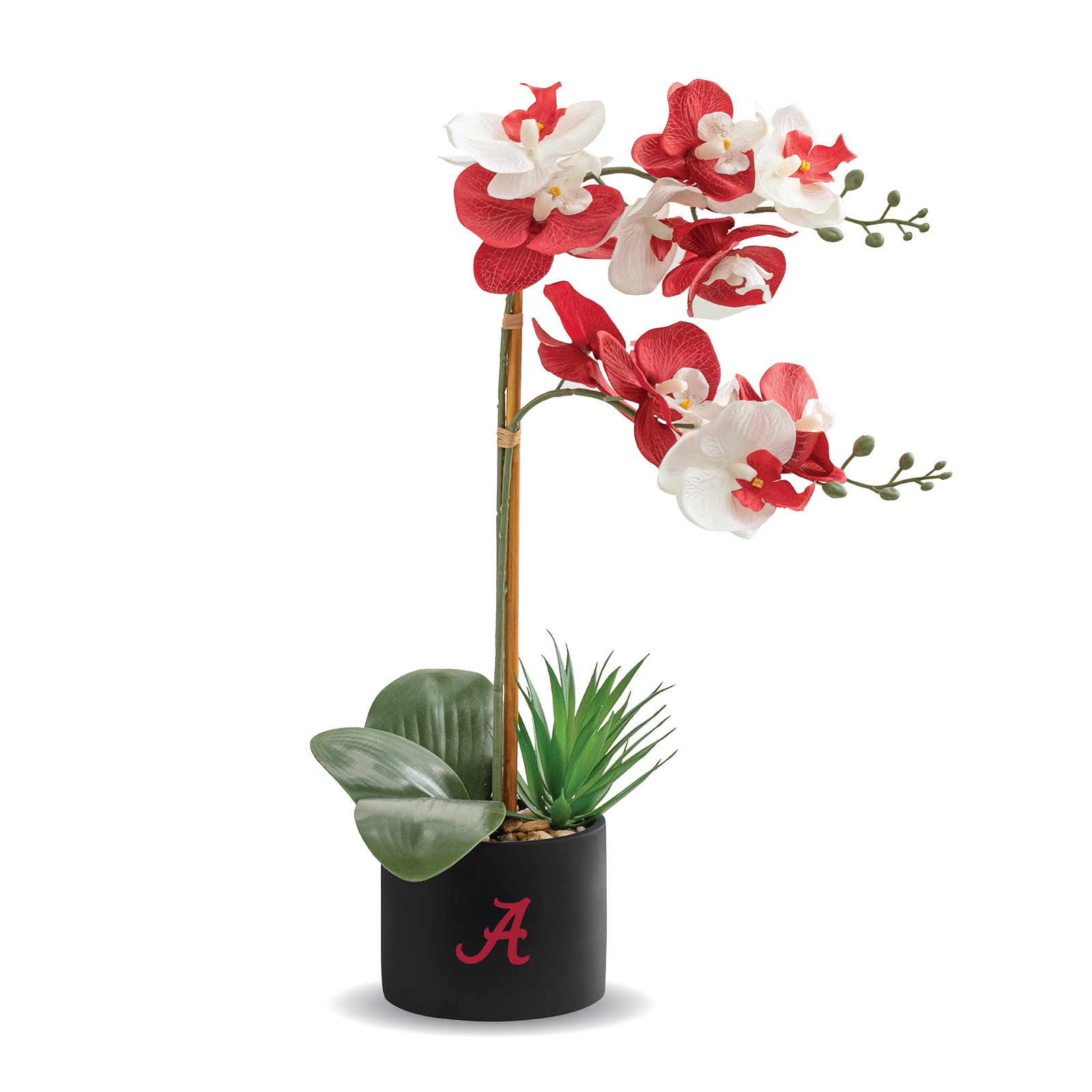 Alabama Crimson Tide Faux Orchid Plant