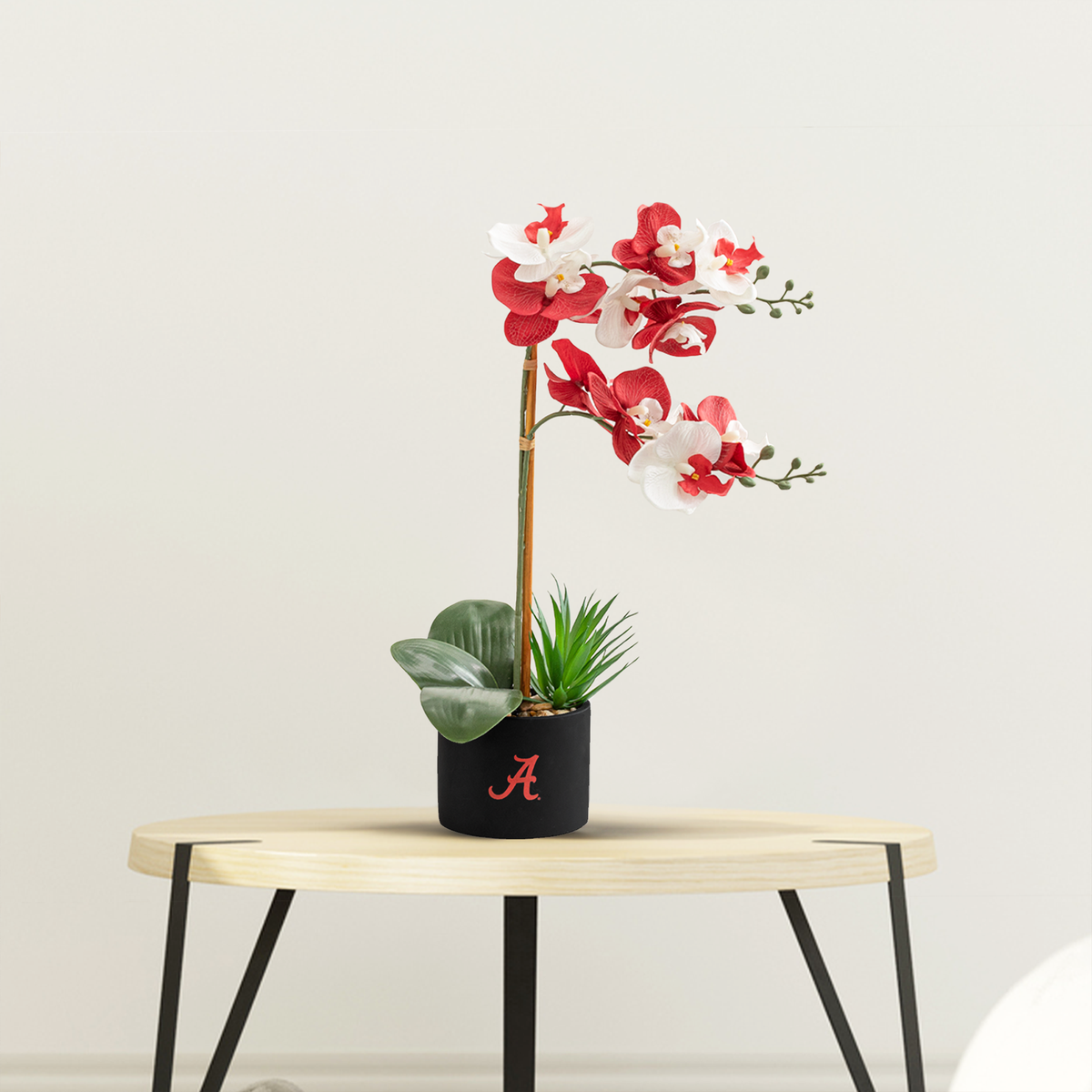 Alabama Crimson Tide Faux Orchid & Hydrangea Bundle