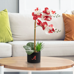 Alabama Crimson Tide Faux Orchid & Hydrangea Bundle