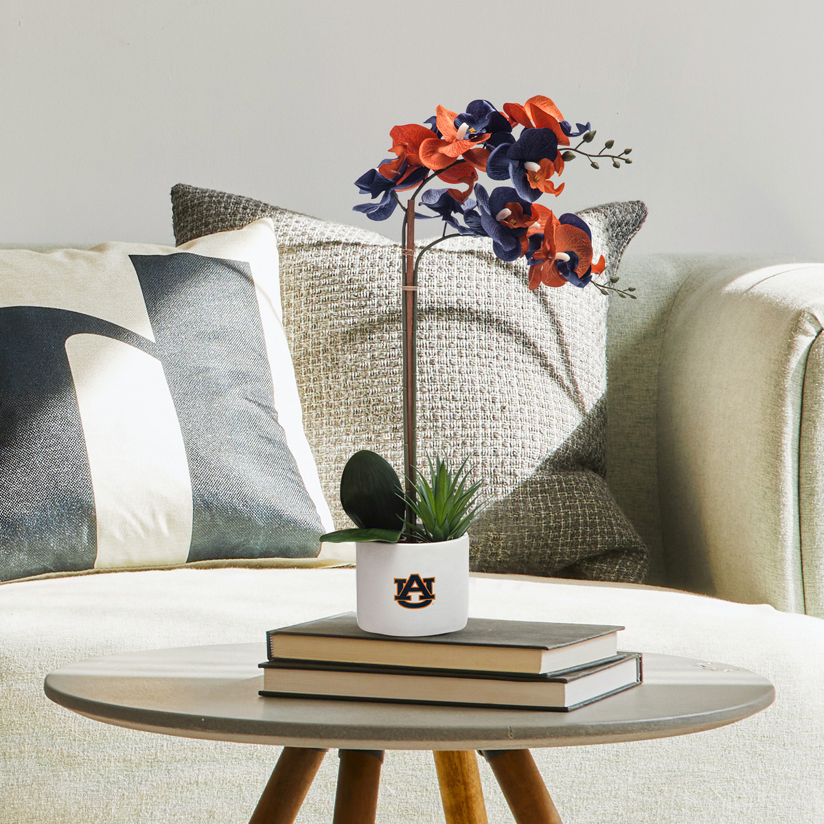 Auburn War Eagle Faux Orchid