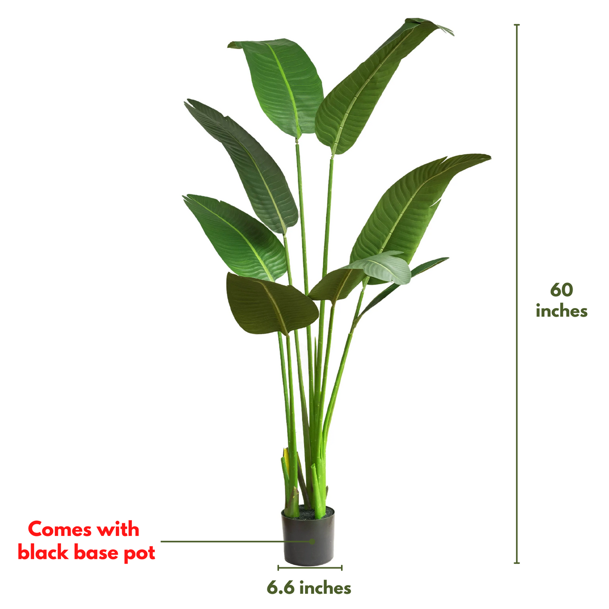 Faux Bird of Paradise 5 Feet