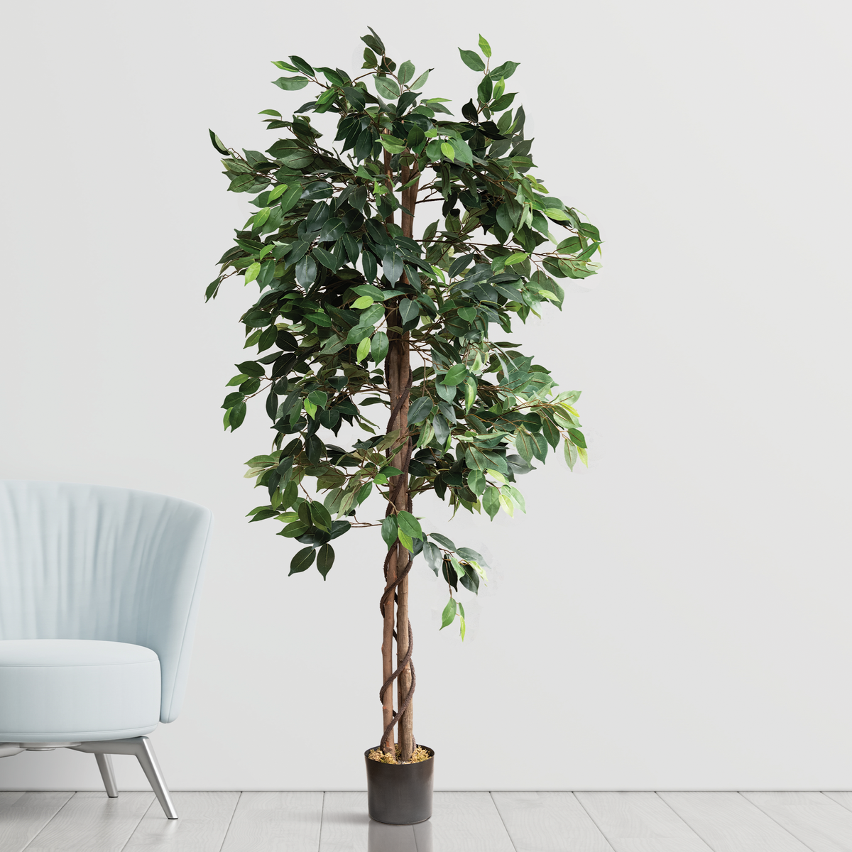 Artificial Ficus Silk Tree 5 Feet