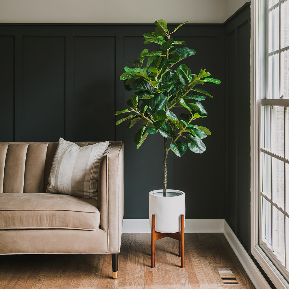 Faux Fiddle Leaf Fig Tree 5 Feet