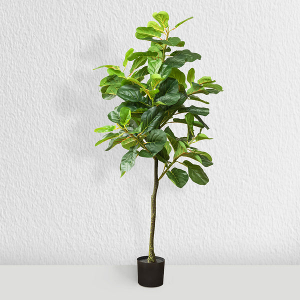 faux fiddle leaf fig tree 5ft Faux Fiddle Leaf Fig Tree 5 feet