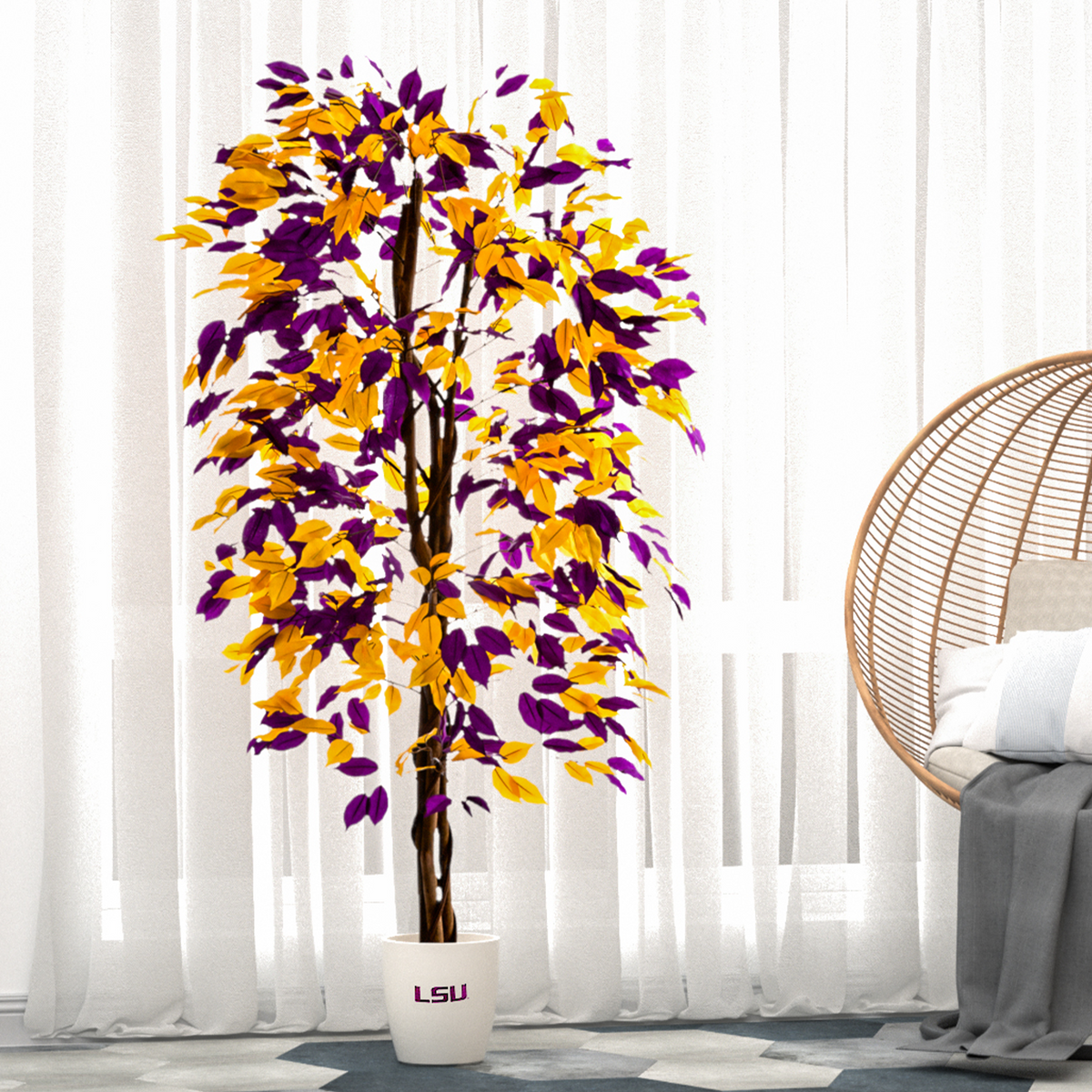 LSU Tigers Ficus Tree 6 Feet