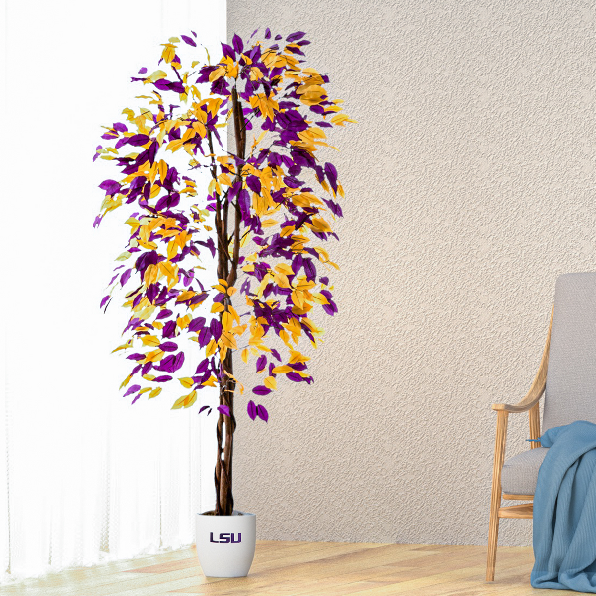 LSU Tigers Ficus Tree 6 Feet