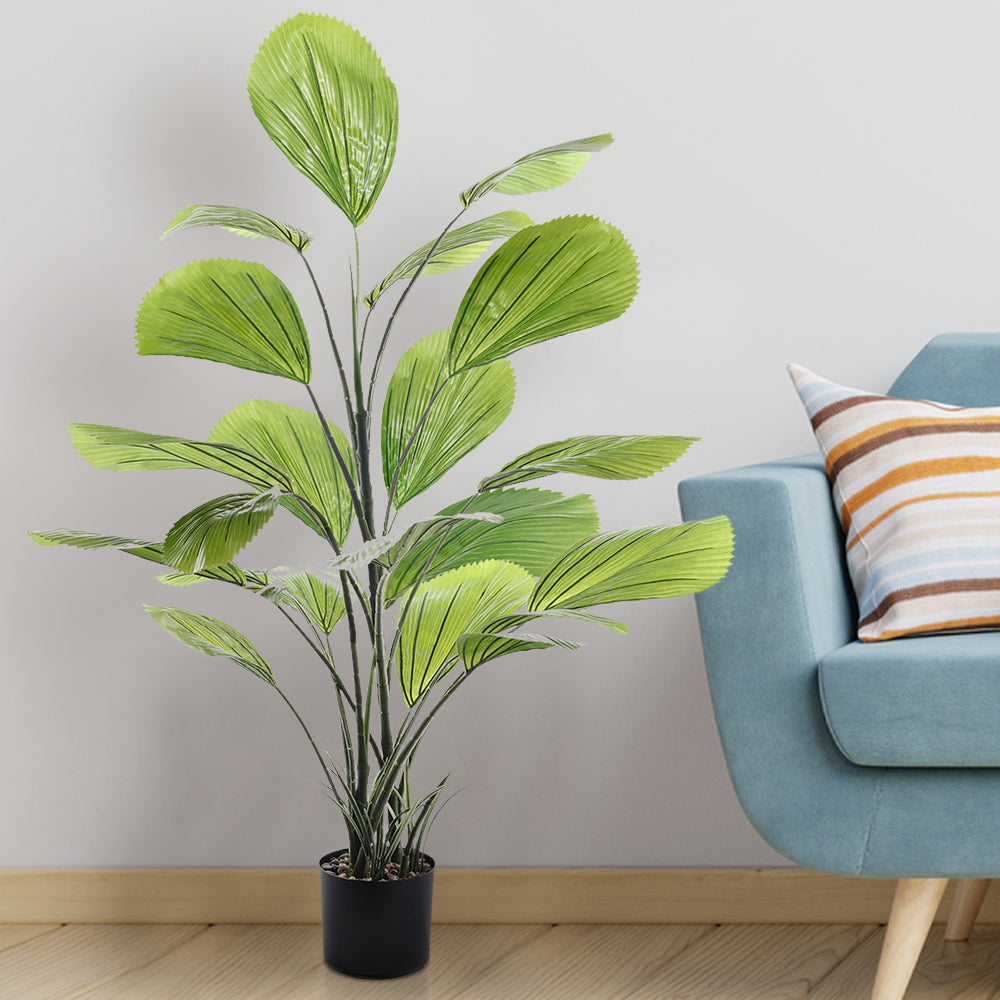 Faux Fan Fiddle Fig Tree 4 Feet