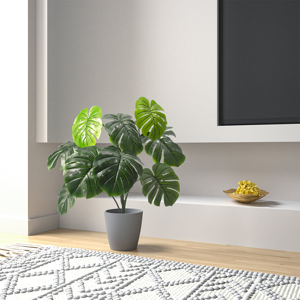 monstera adansonii ikea Artificial Plant 2 Ft