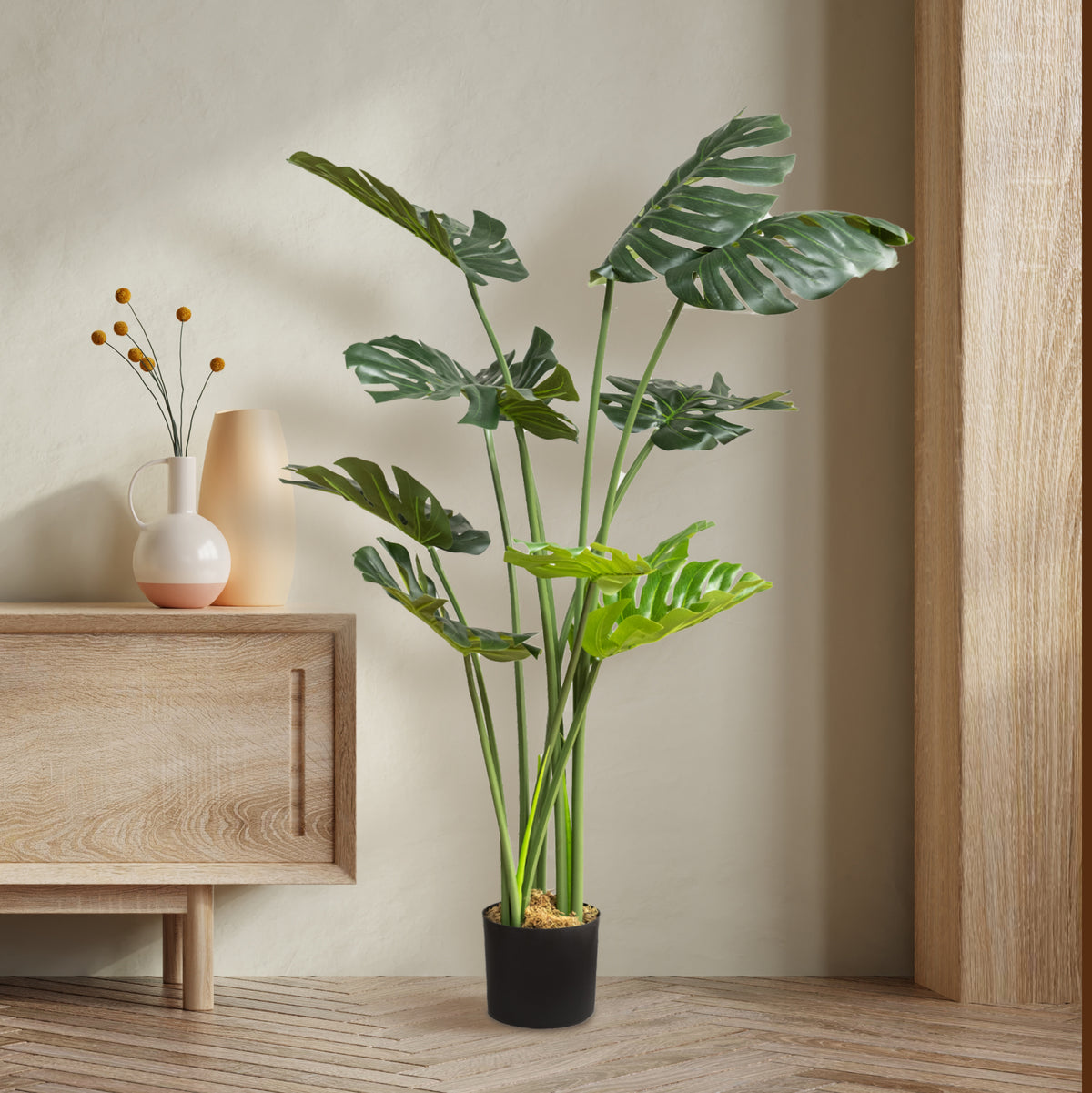 Artificial Monstera Plant 4 Feet
